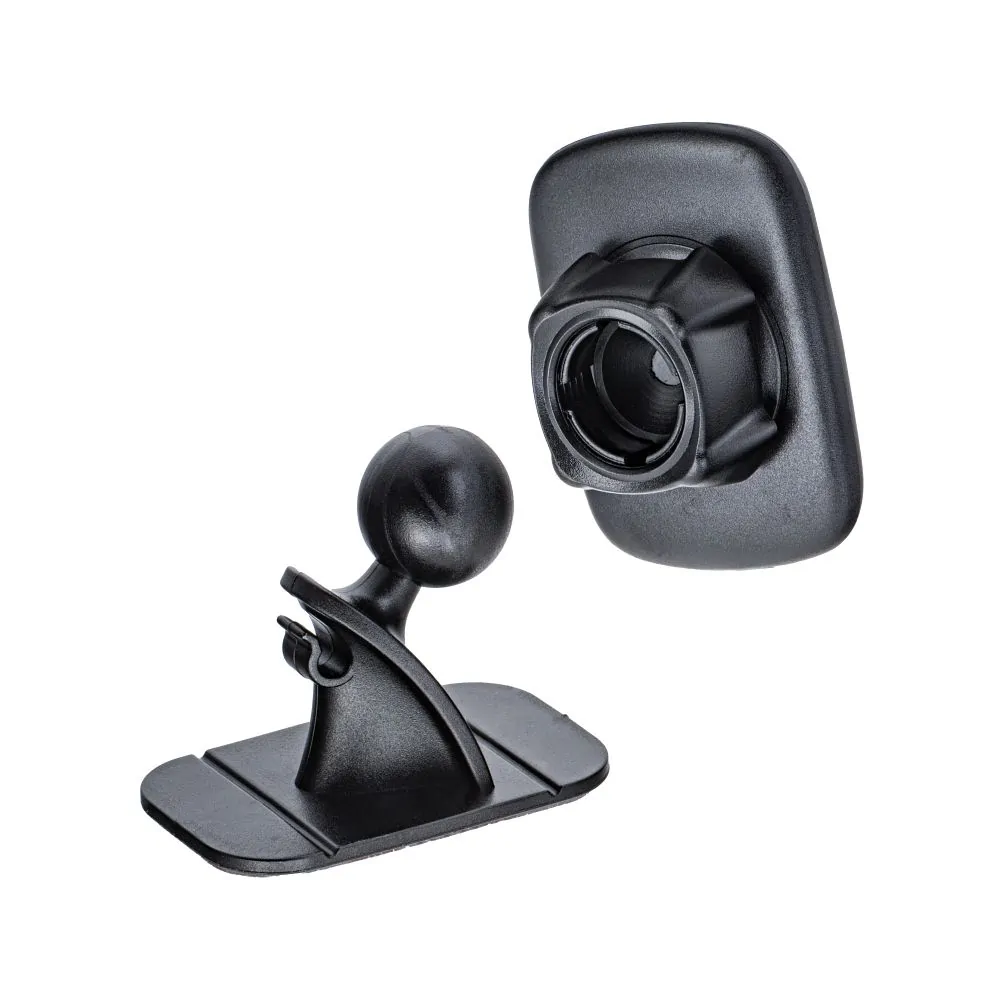 Uchwyt magnetyczny Carbon rotacja 360° na deskę/kokpit, czarny