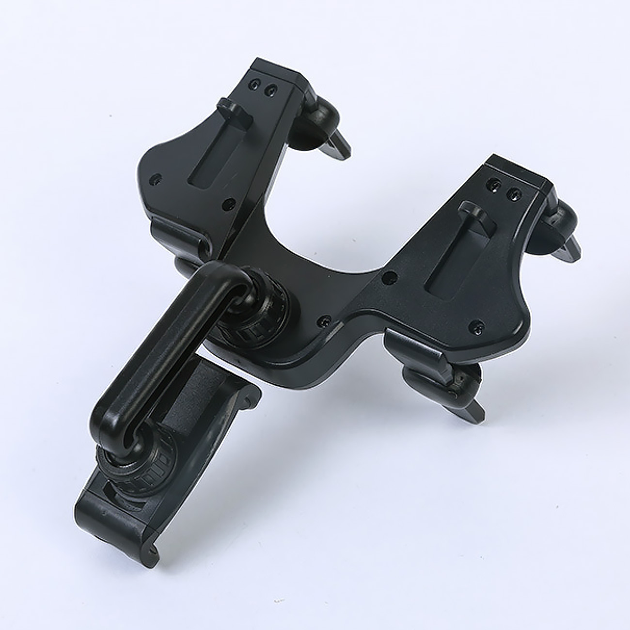 Uchwyt samochodowy 360 ° do telefonu na lusterko wsteczne, czarny