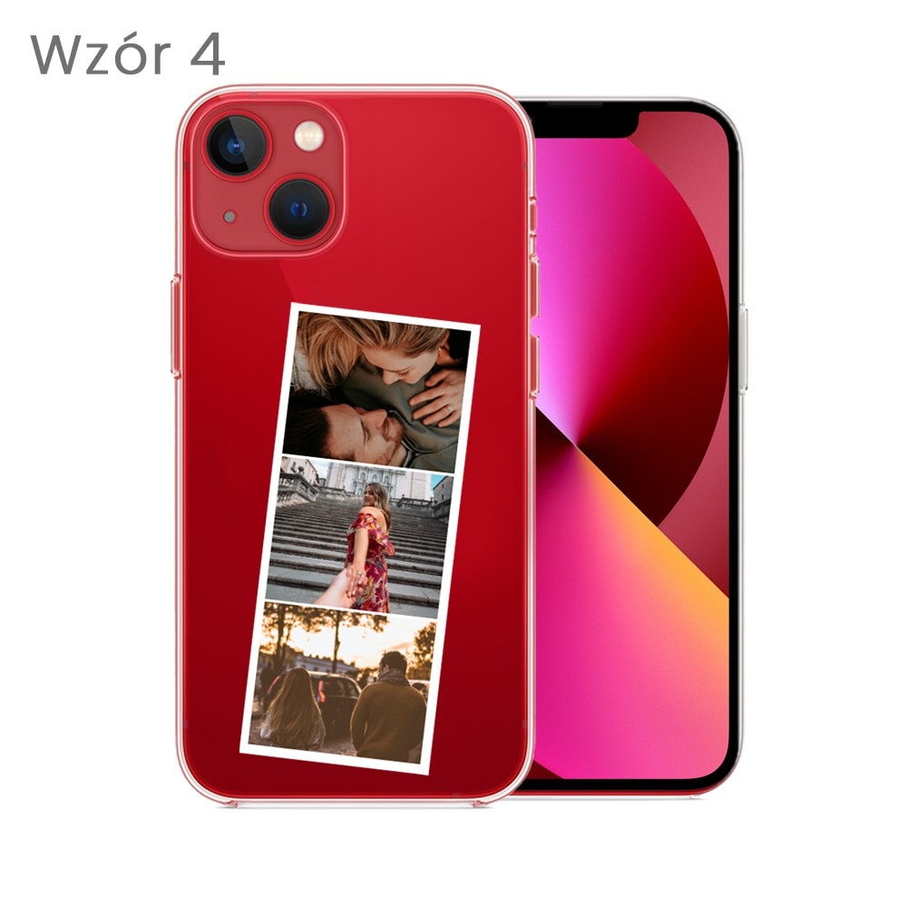 Etui do iPhone 13 Mini Polaroid z własnym zdjęciem, upominek na prezent