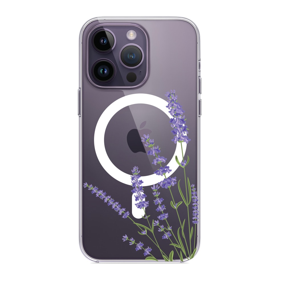 etui do iphone 14 pro max, lawenda etui z magsafe