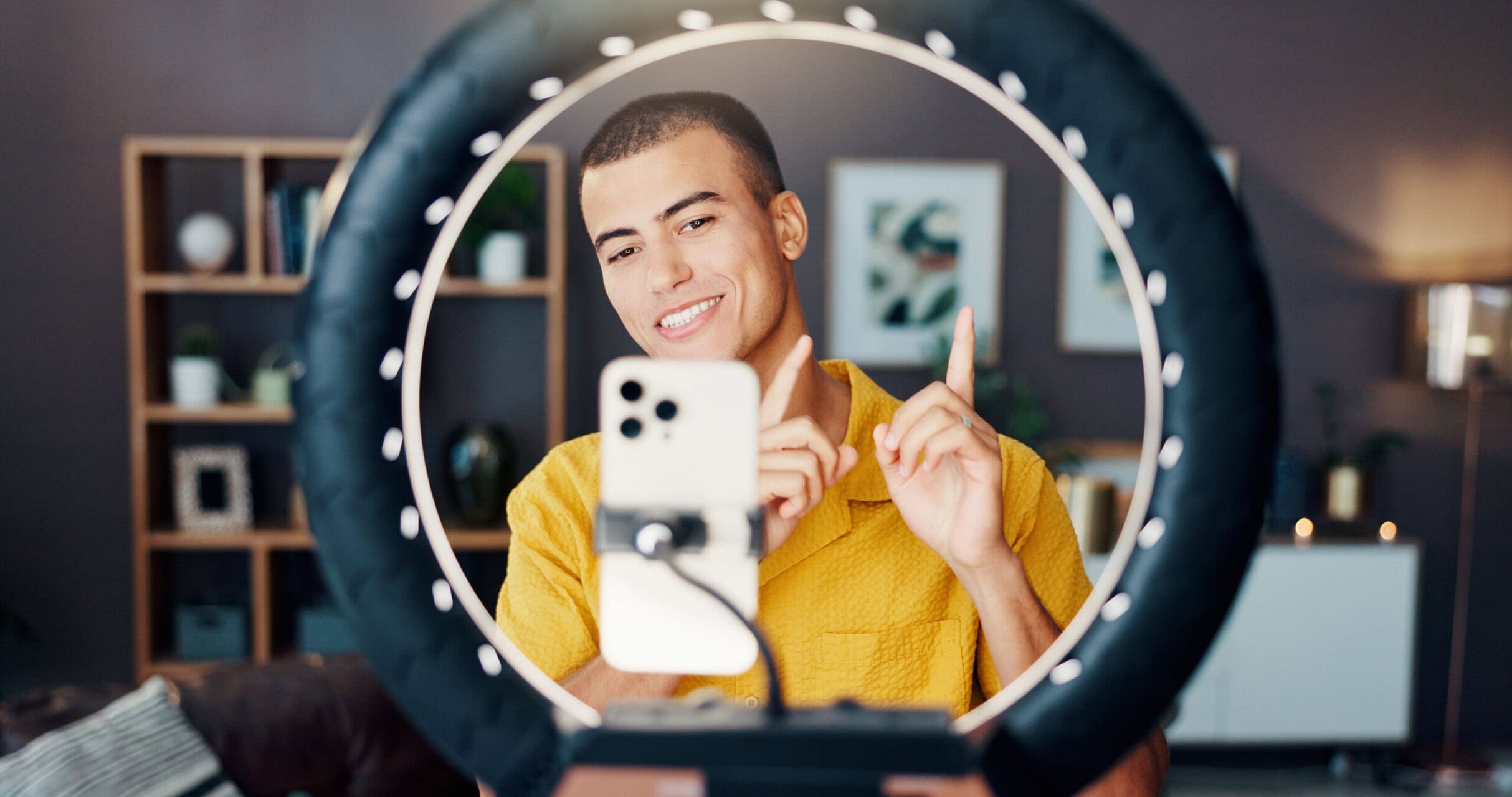 Przenośne oświetlenie do nagrywania filmików do social media